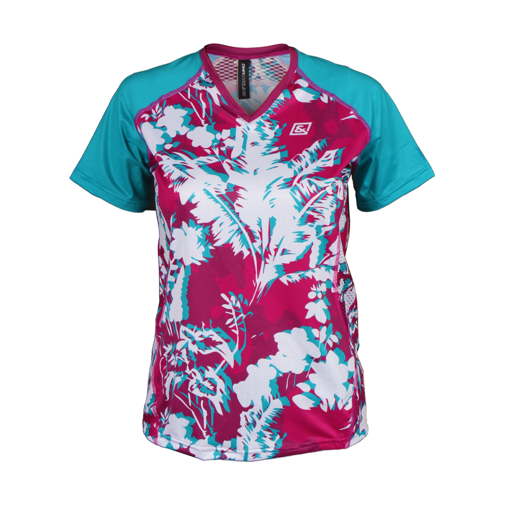 Women's Freeride Short Sleeve Tee - Pressed Flowers
