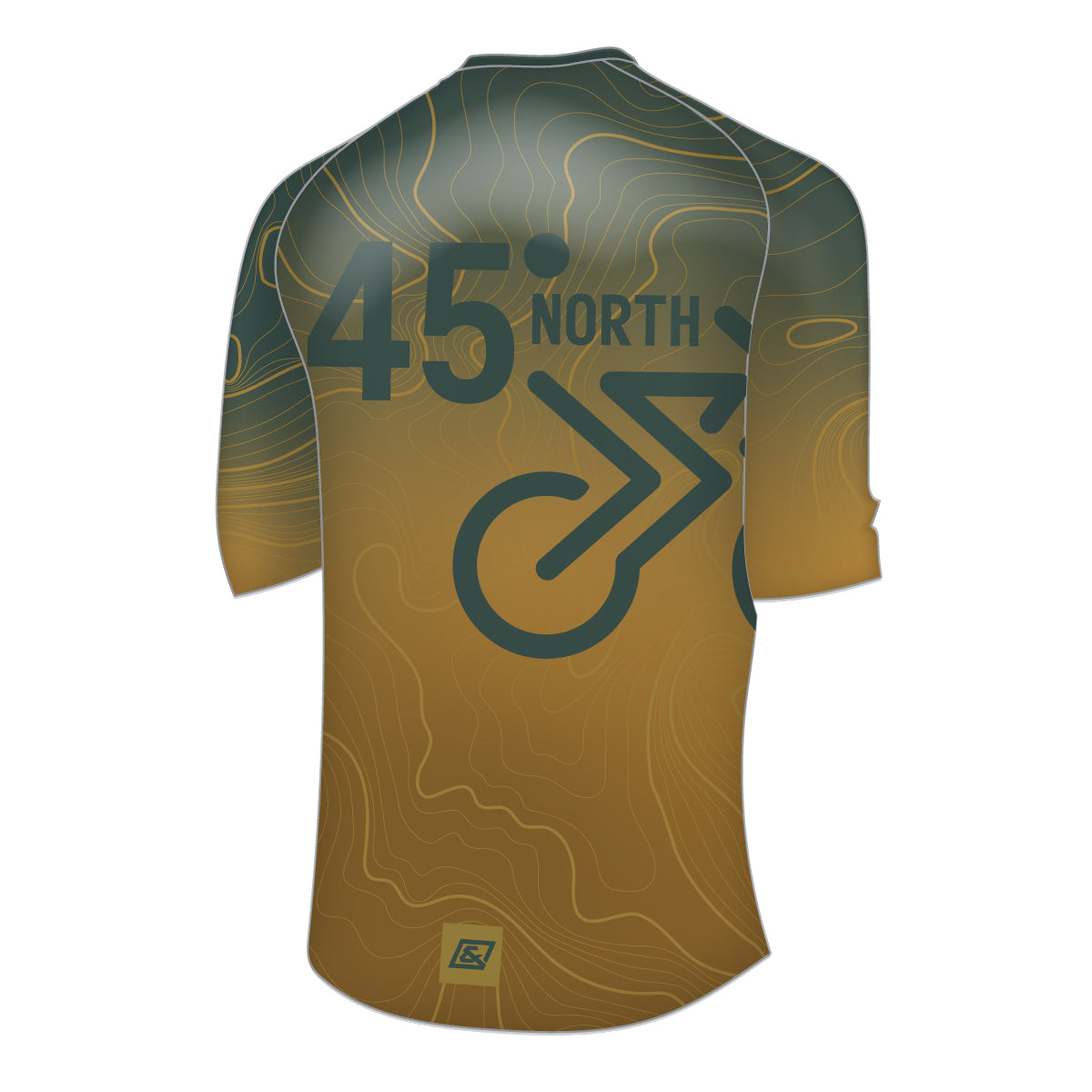 45th Parallel Freeride 3/4 Sleeve V-Neck Jersey