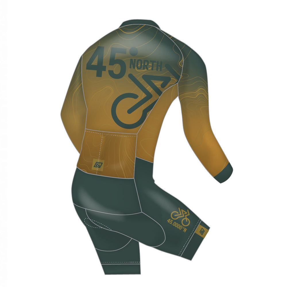 45th Parallel Race Long Sleeve Skin Suit