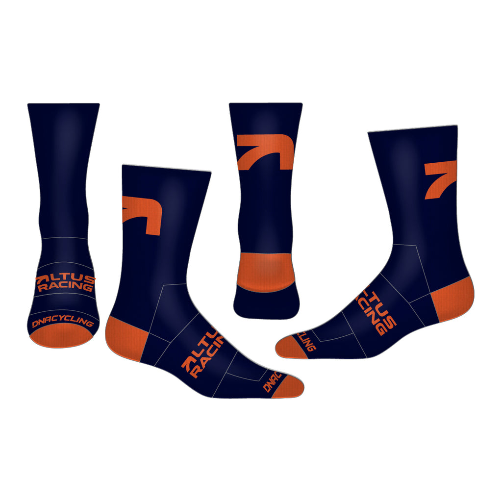 Altus Racing 6' Cuff DNA Cycling Socks