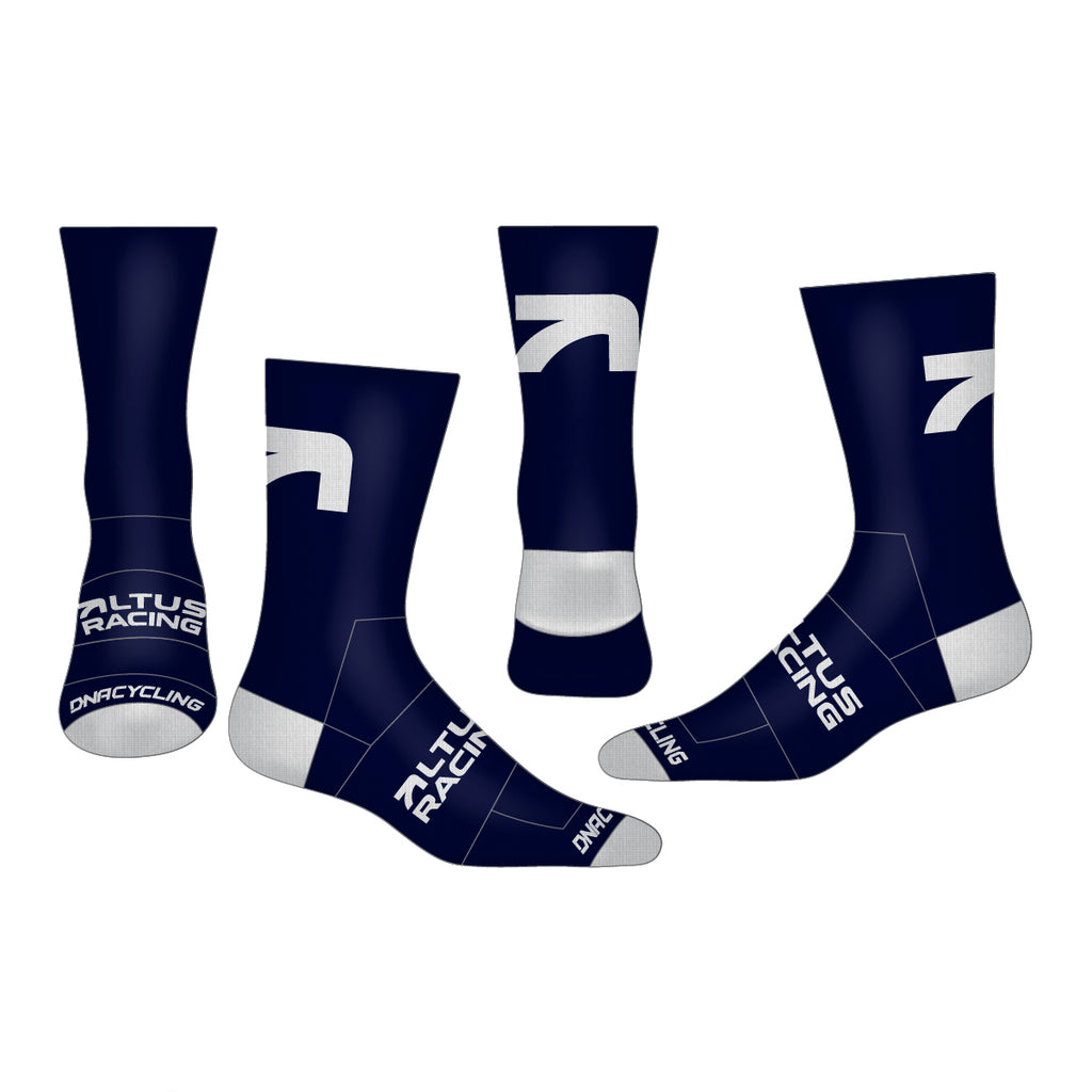 Altus Racing 6' Cuff DNA Cycling Socks