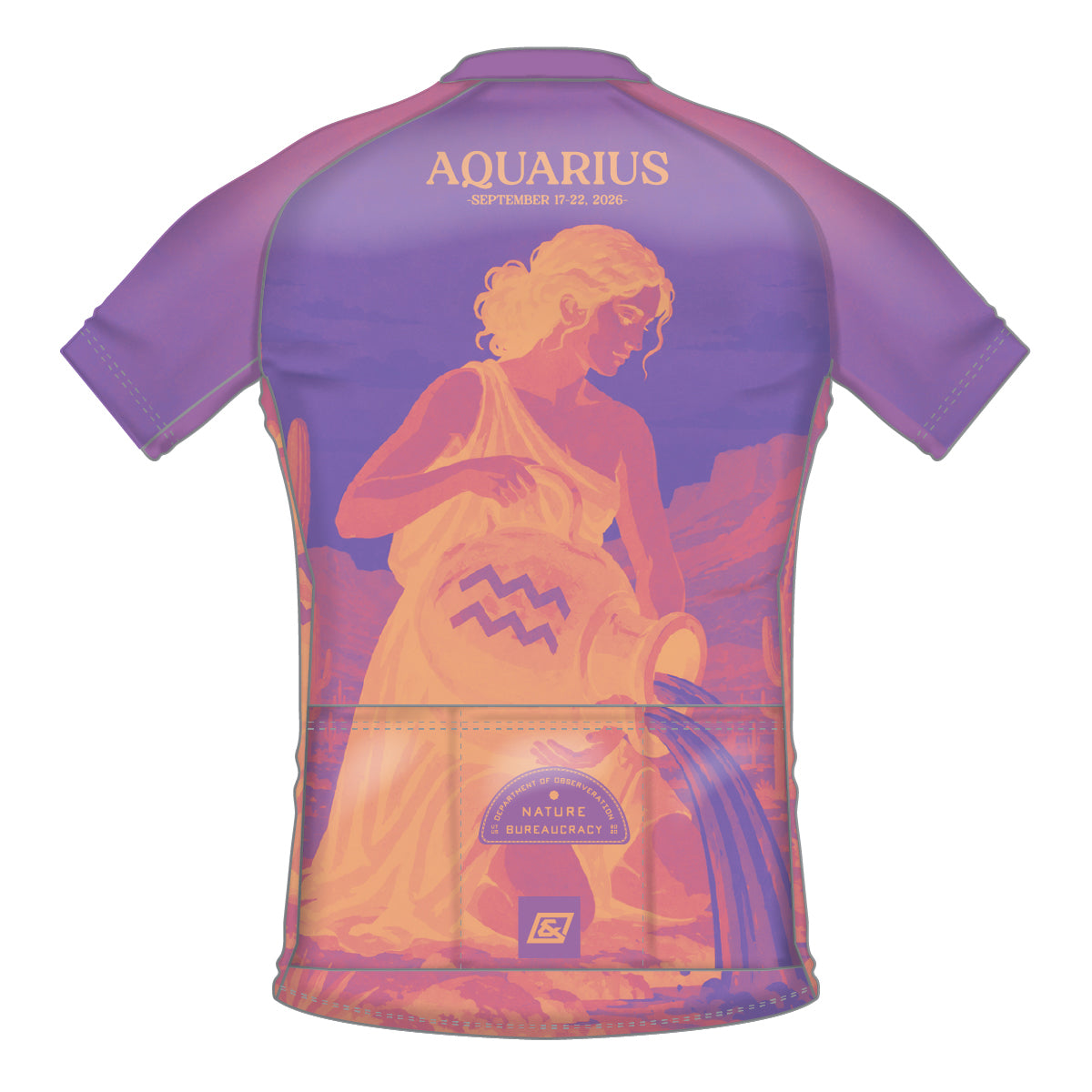 Aquarius Team XC Short Sleeve Jersey