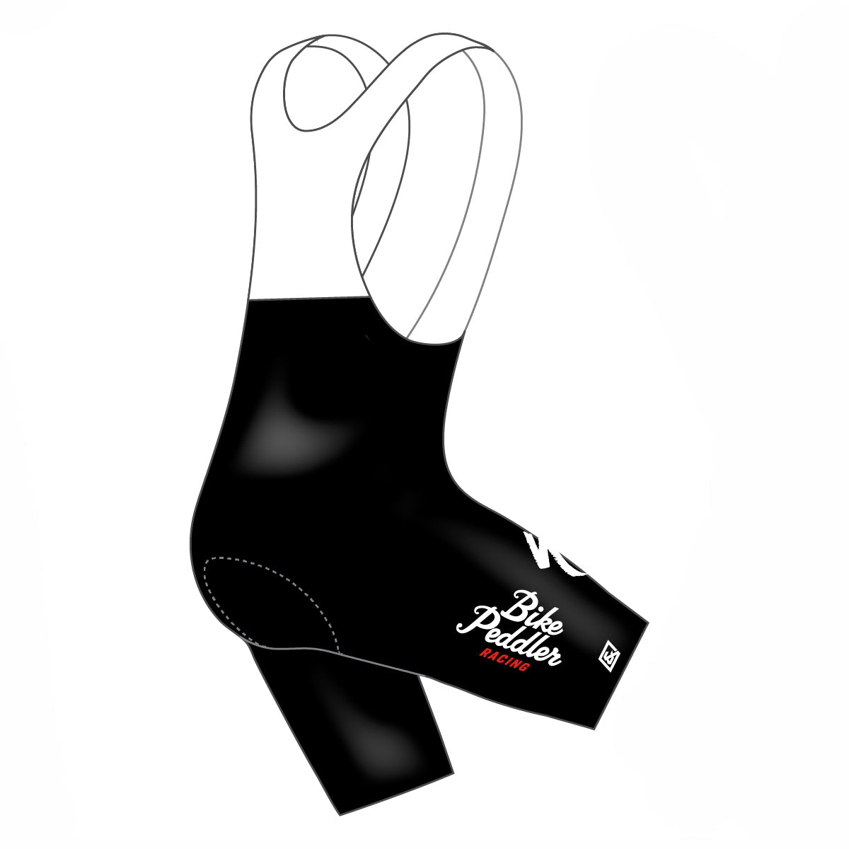 Bike Peddler Aero Form Bib Shorts
