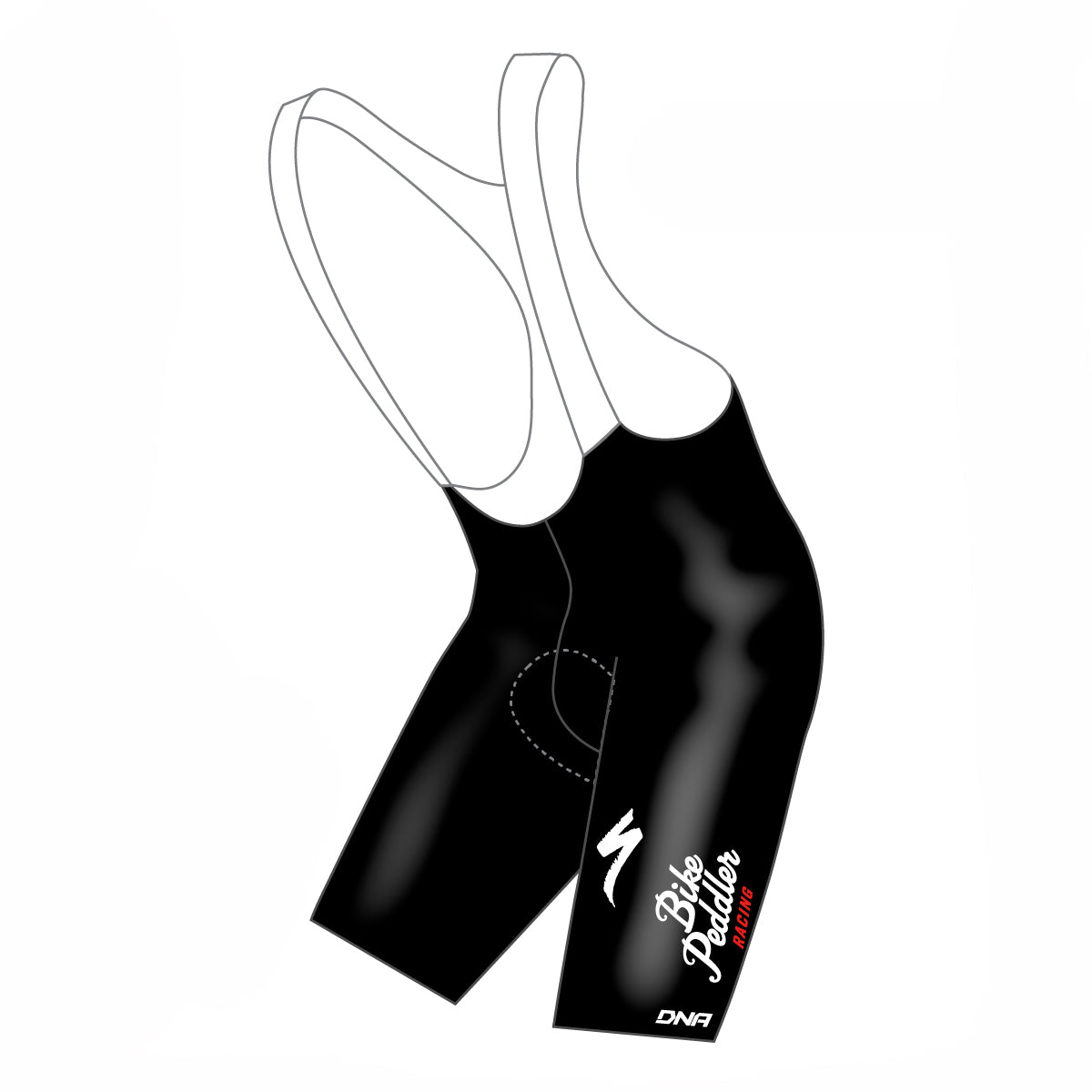 Bike Peddler Aero Form Bib Shorts
