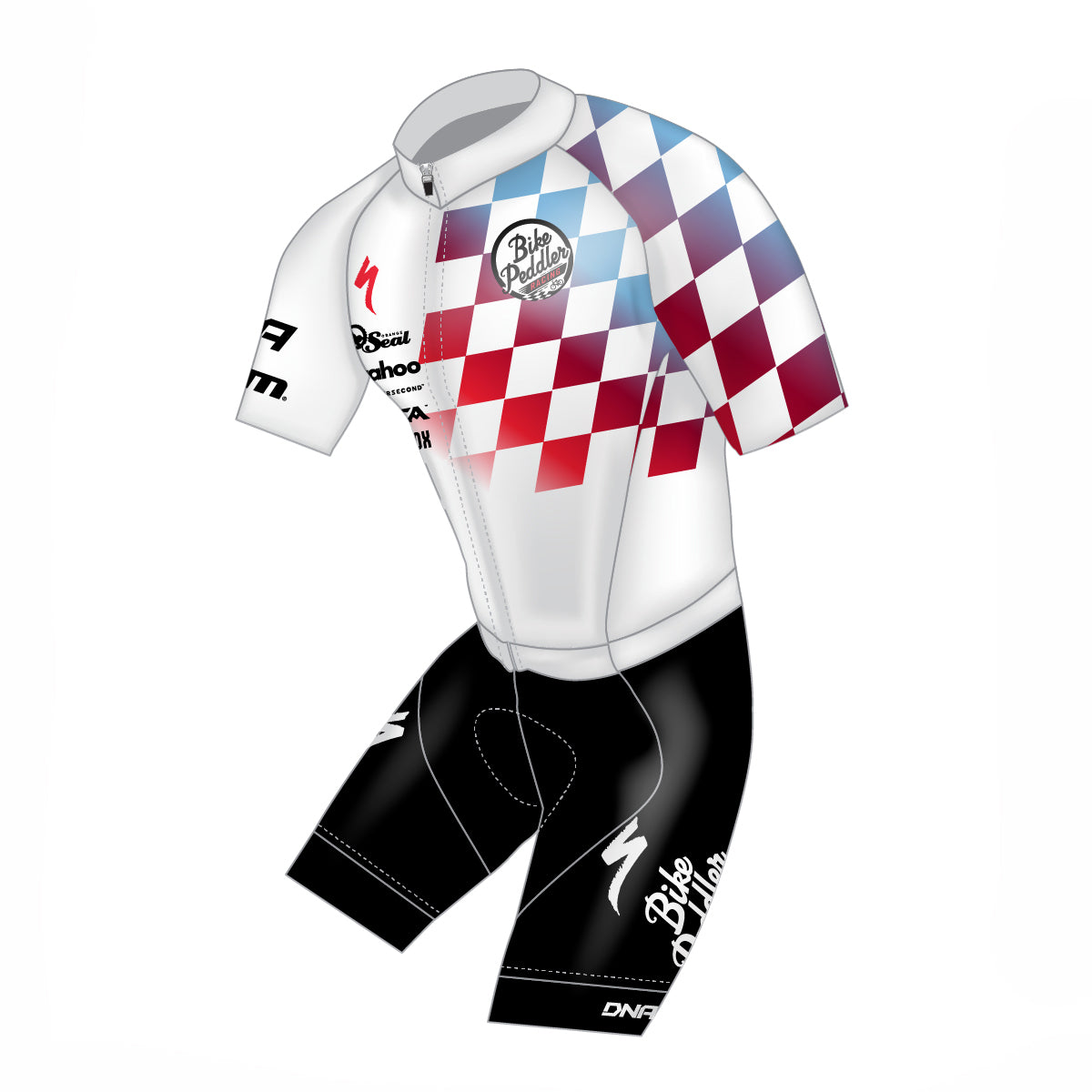 Bike Peddler Solo Short Sleeve Skin Suit