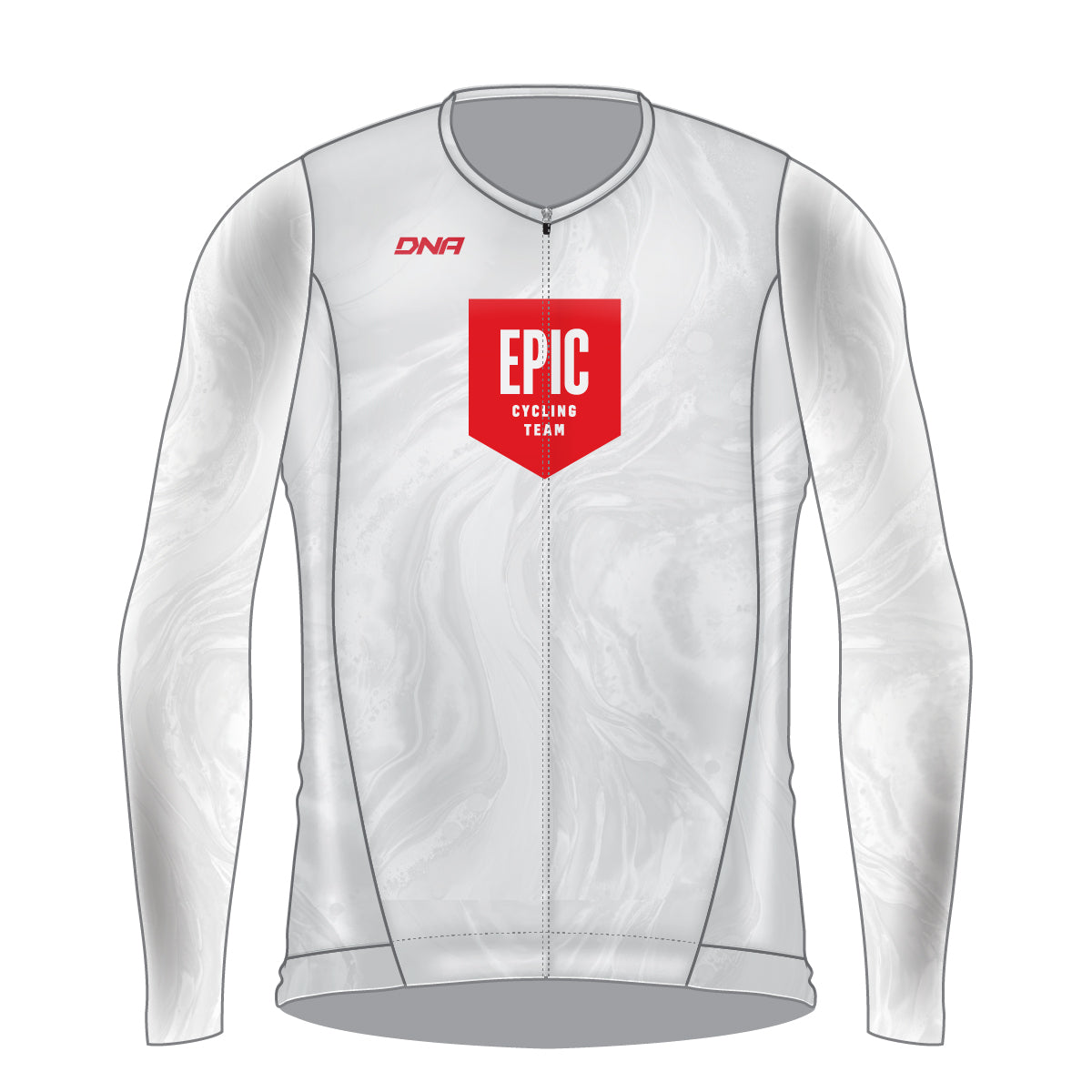 EPIC Cycling Team Eco Mesh Long Sleeve Jersey (Verde)