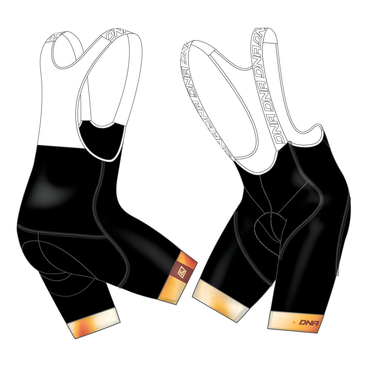Ground Work Elite Bib Short