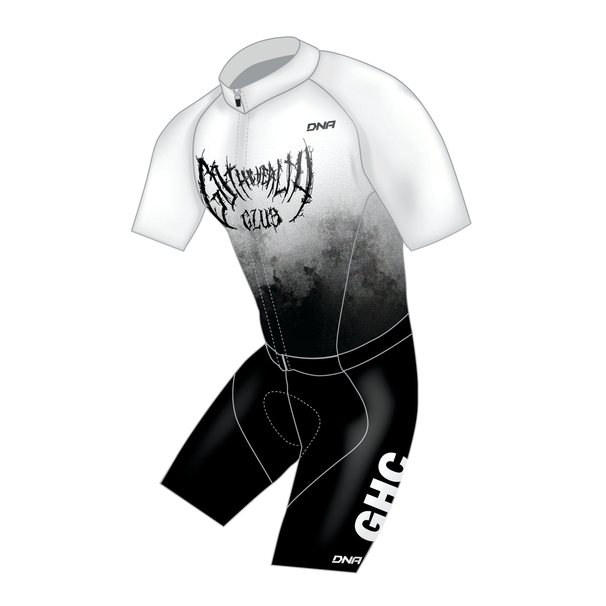GothicHealthClub Aero Form Short Sleeve Skin Suit