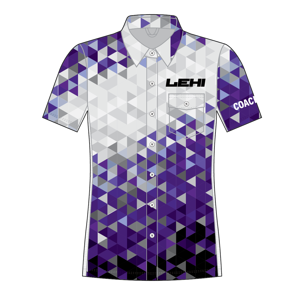 Lehi Women's Coach Mechanic Shirt