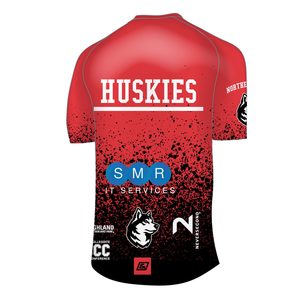 Northeastern University  Freeride Short Sleeve V-Neck Jersey