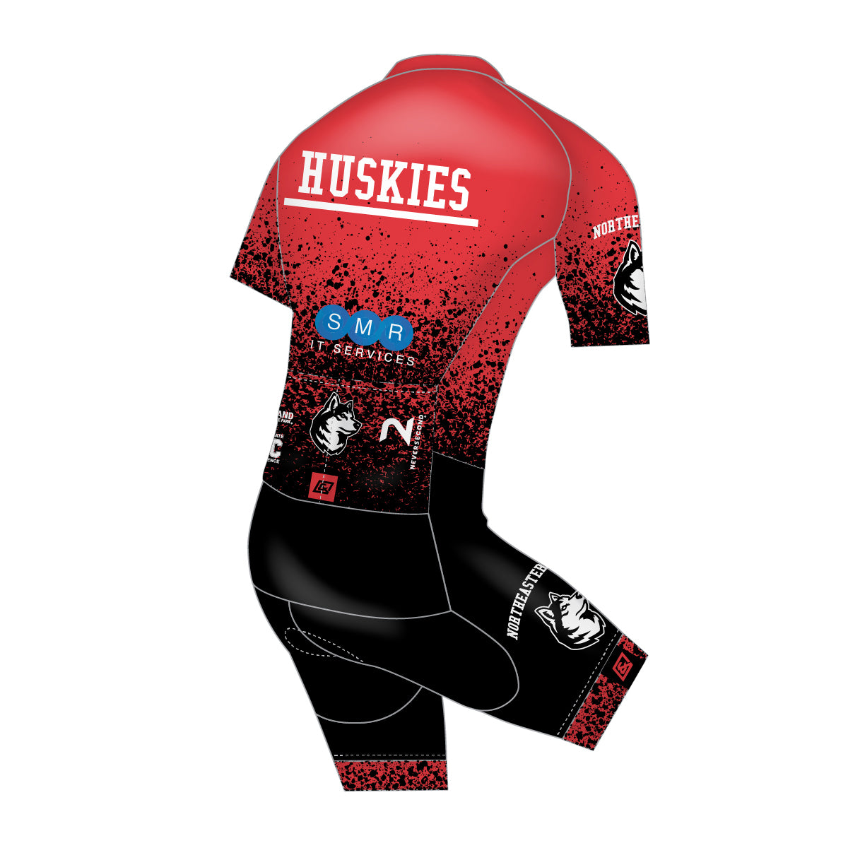 Northeastern University  Solo Short Sleeve Skin Suit