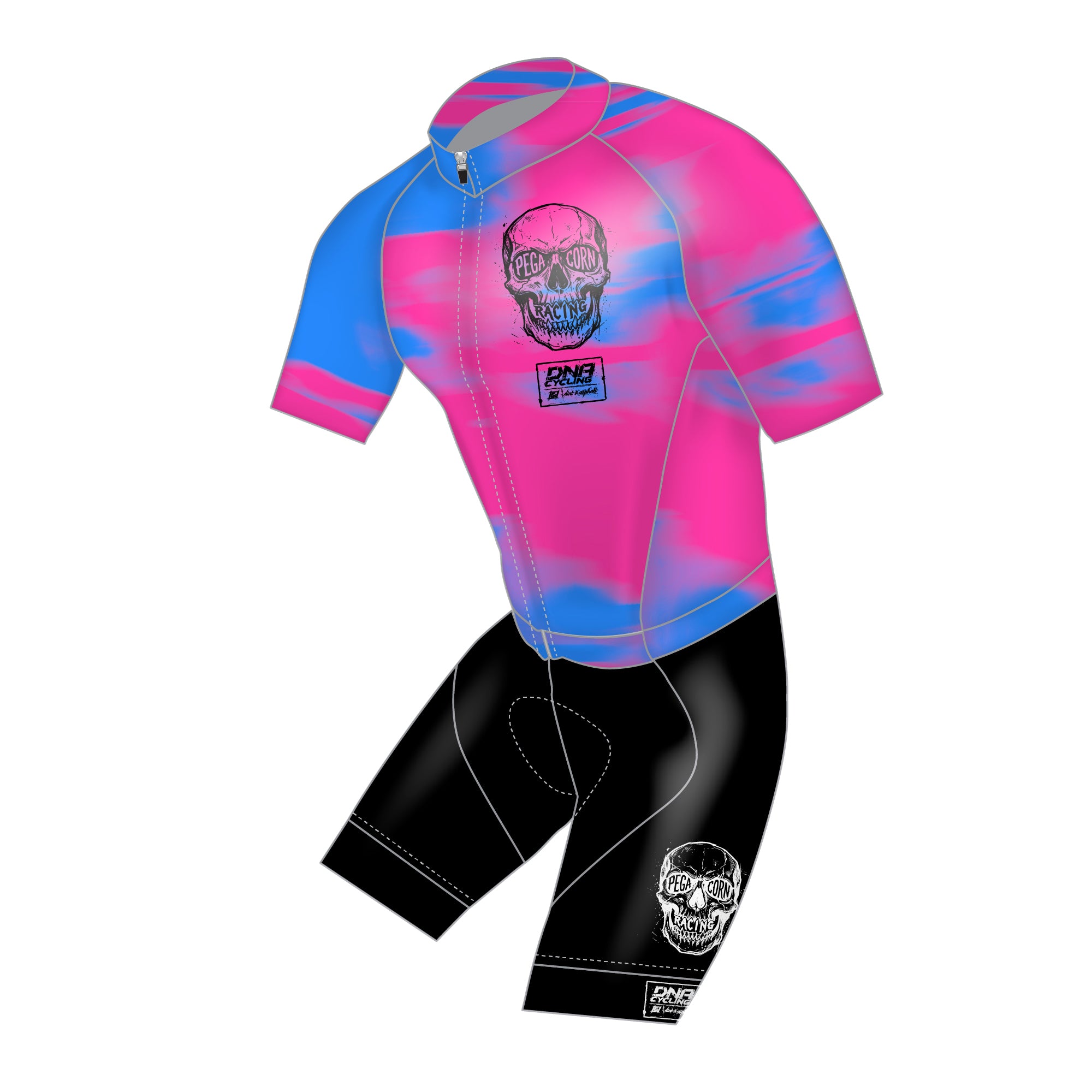 Pegacorn Racing Solo Short Sleeve Skin Suit