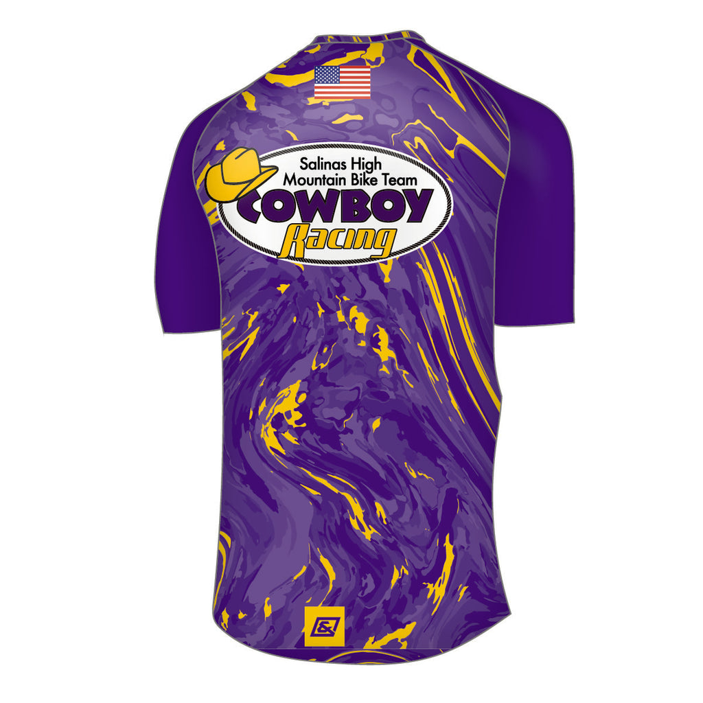 SalinasHS Freeride Short Sleeve V-Neck Jersey