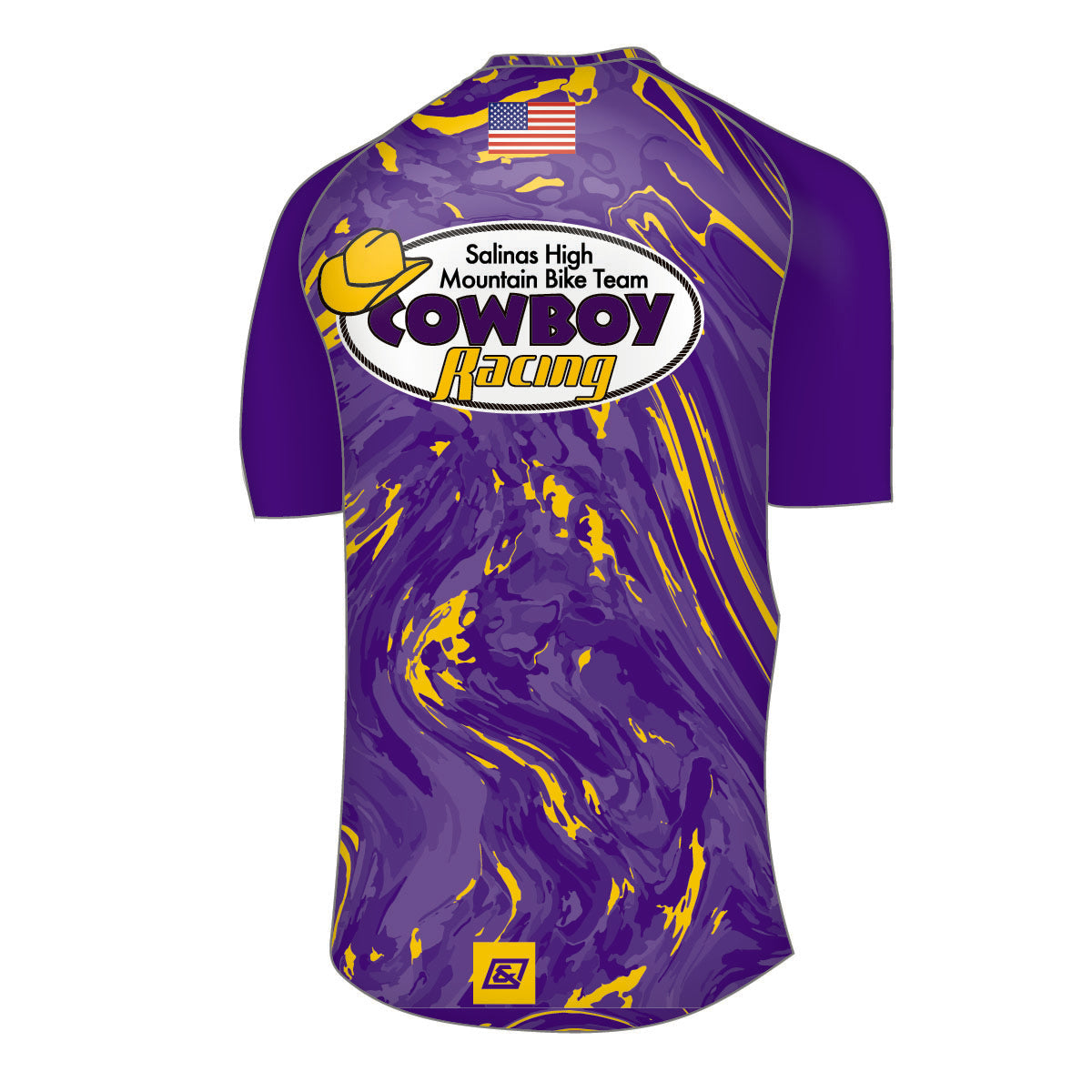SalinasHS Freeride Short Sleeve V-Neck Jersey