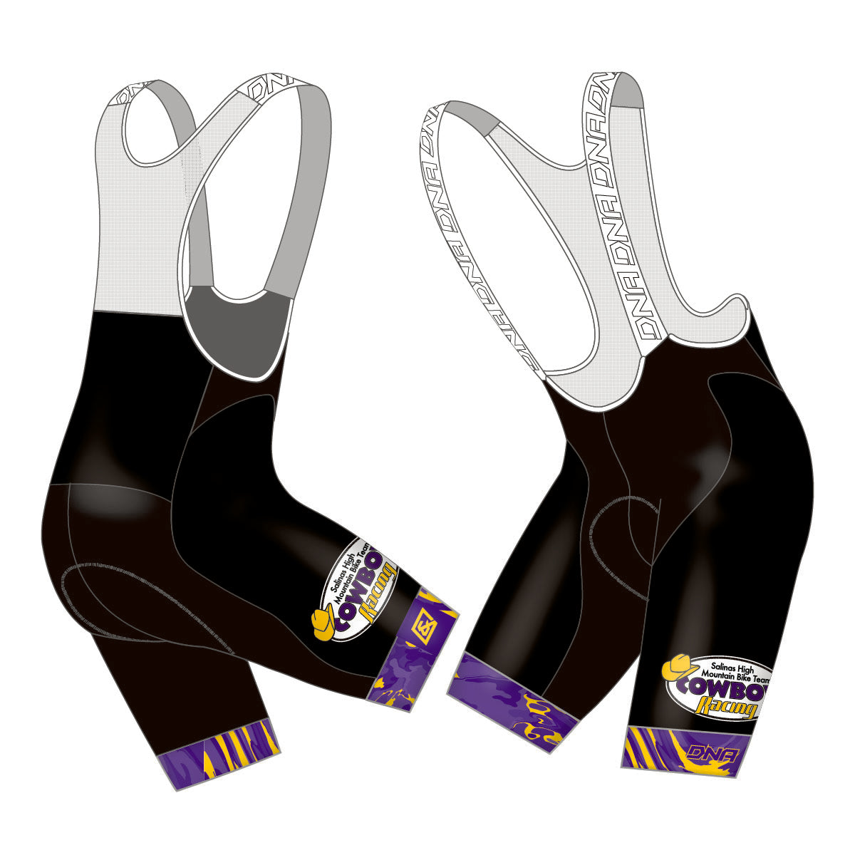 SalinasHS Race Bib Short