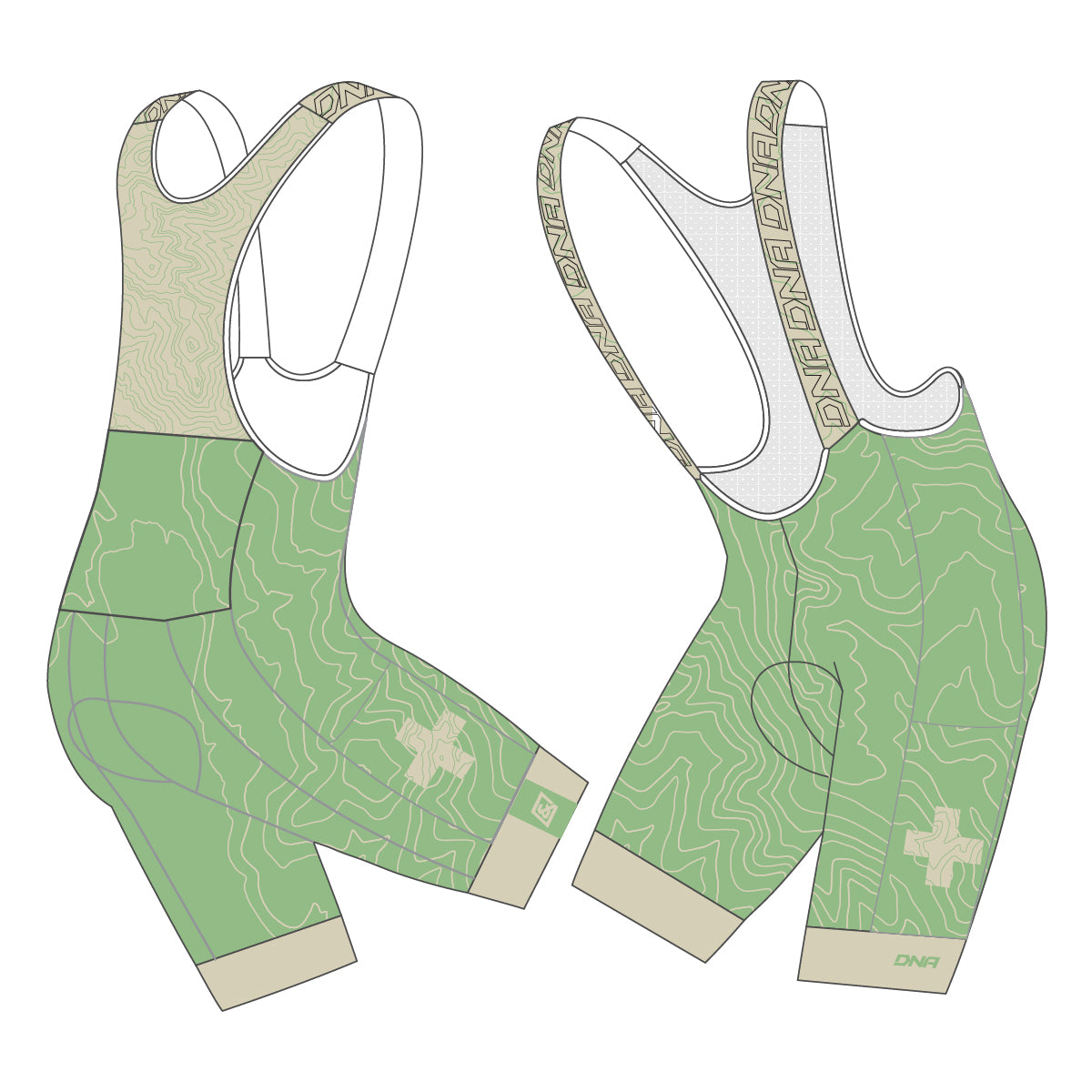 Team Midway Women's Switch Bib Short - With Pockets