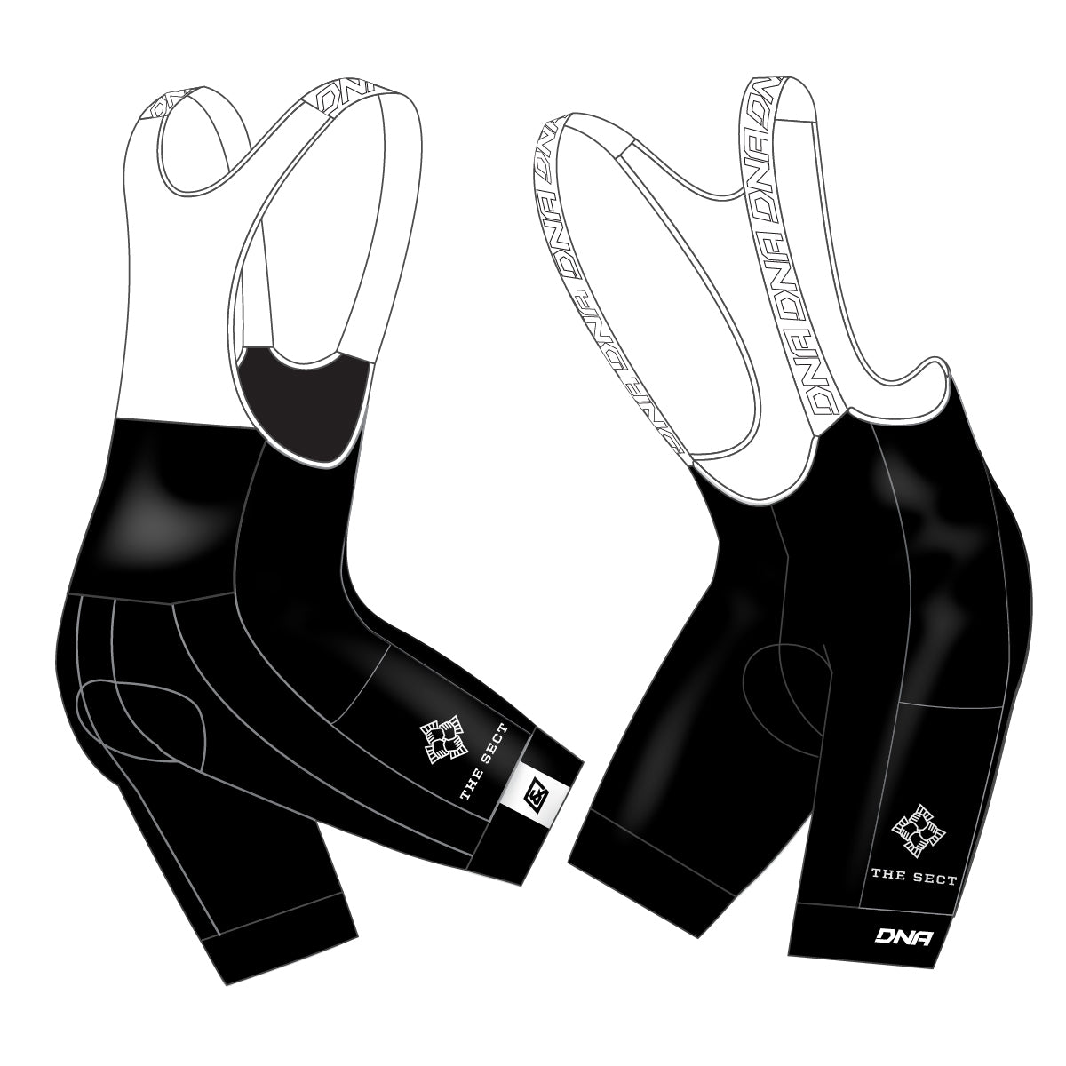 The Sect Switch Bib Short