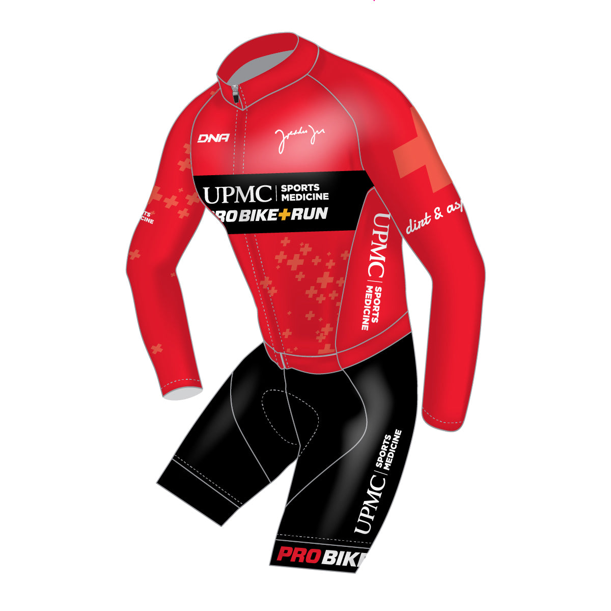UPMC Race Long Sleeve Skin Suit