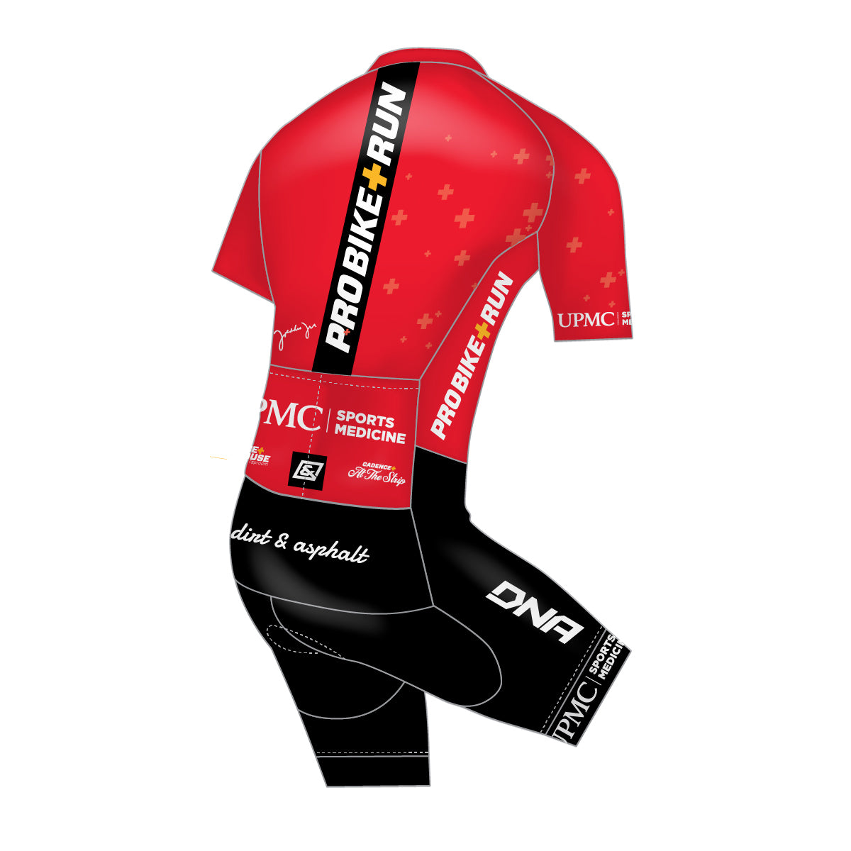 UPMC Solo Short Sleeve Skin Suit