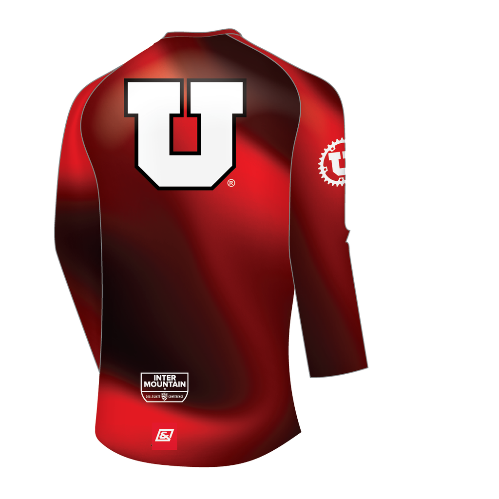 UofU Cycling Freeride Long Sleeve Jersey