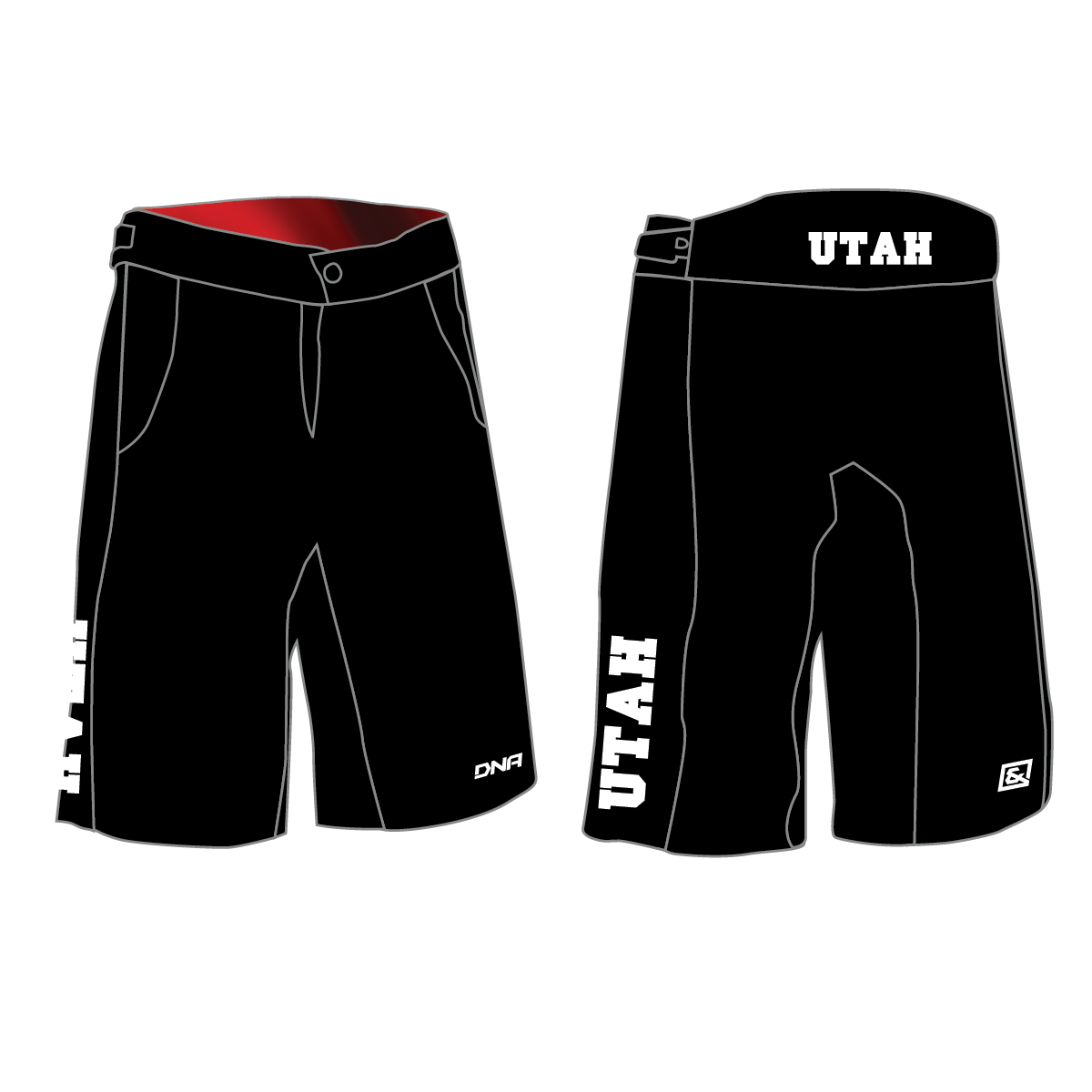 UofU Cycling Freeride Baggie Unisex