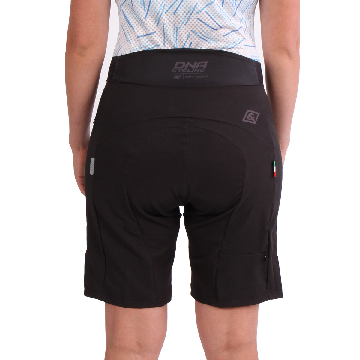 Women's Freeride Baggie w/Chamois - Black