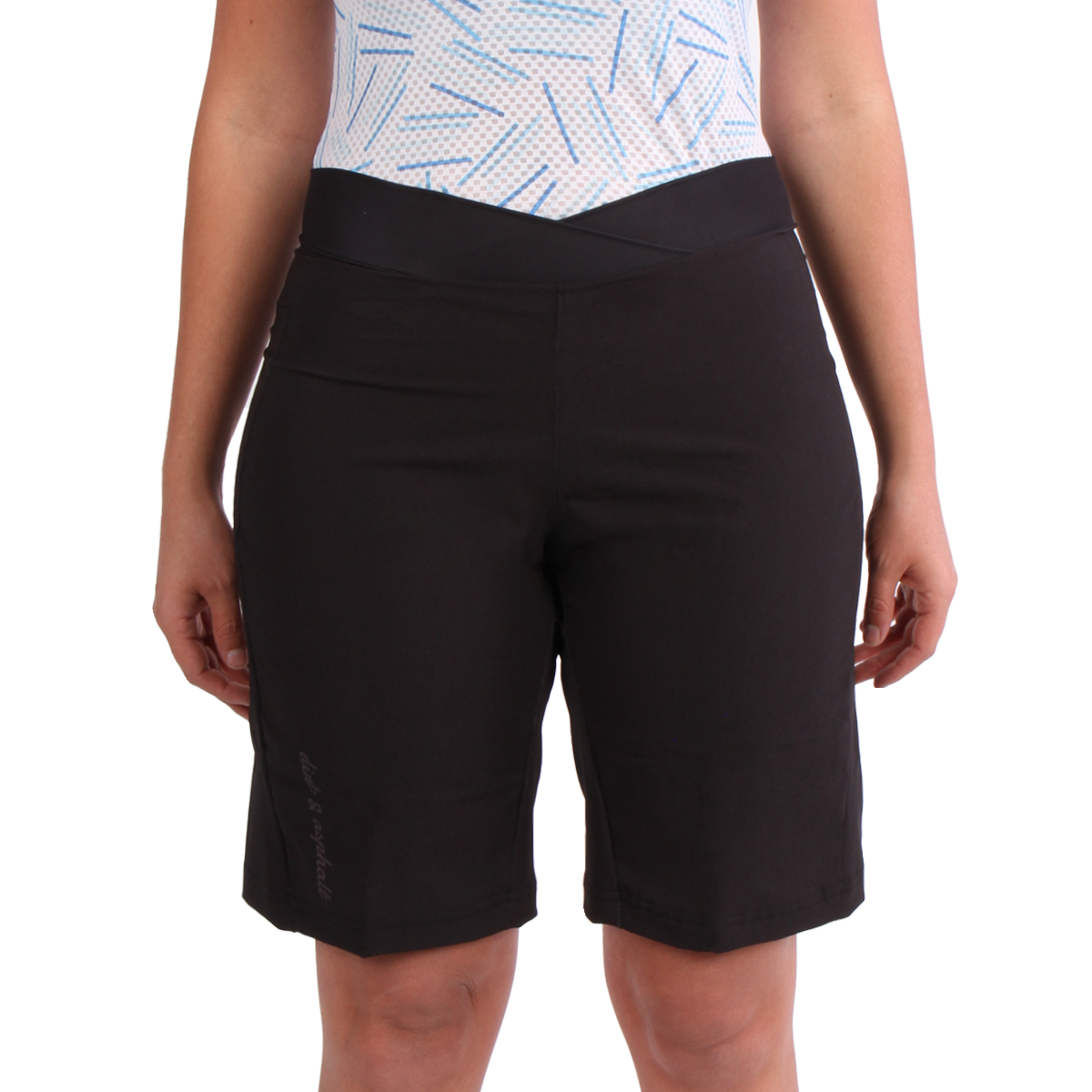 Women's Freeride Baggie w/Chamois - Black