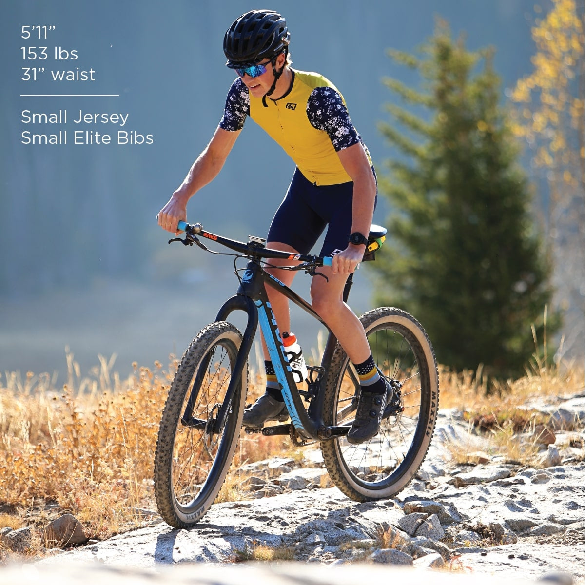 Elite Bib Short - Navy