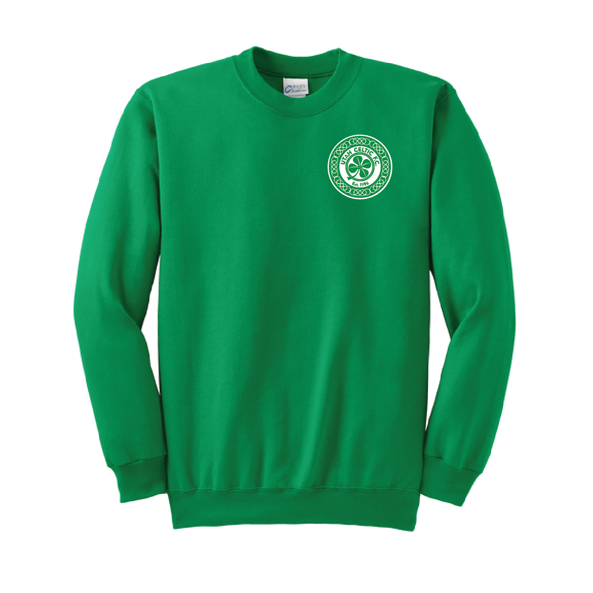 USA Celtic Port & Co Essential Fleece Crewneck Sweatshirt