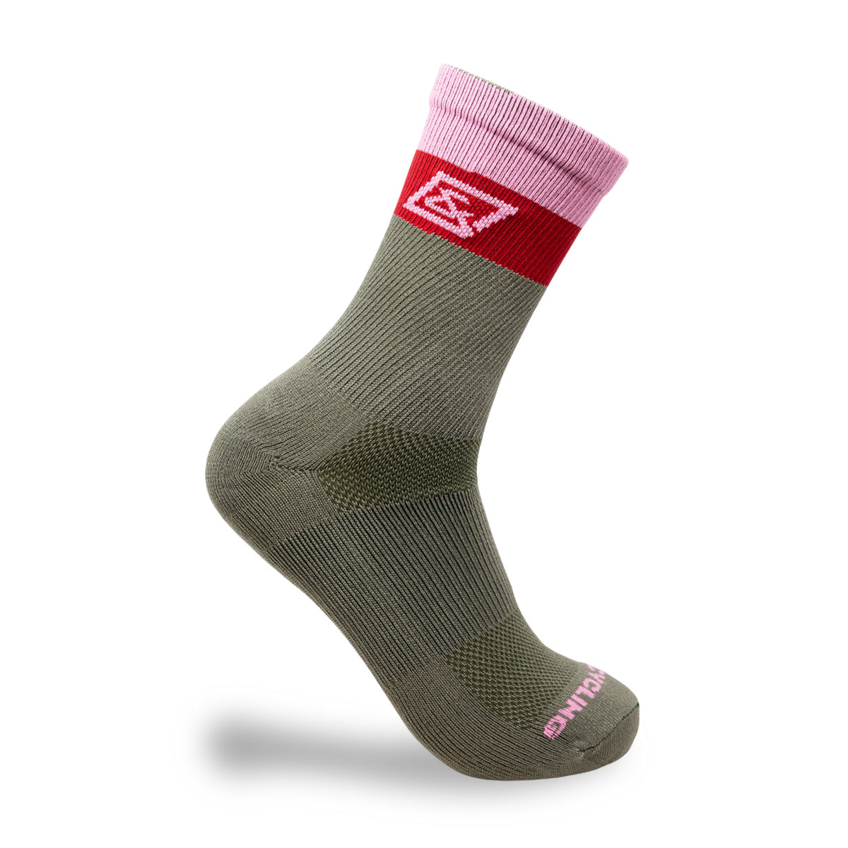 6" Performance Sock Rosa